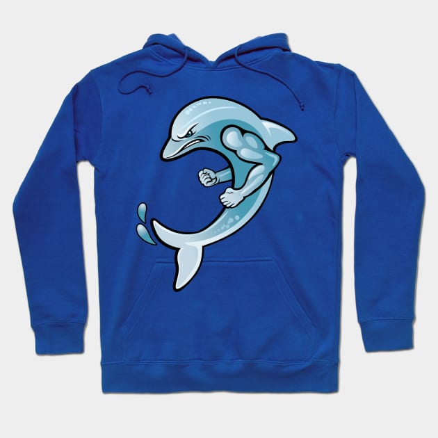 Dolphin Hoodie by SWON Design